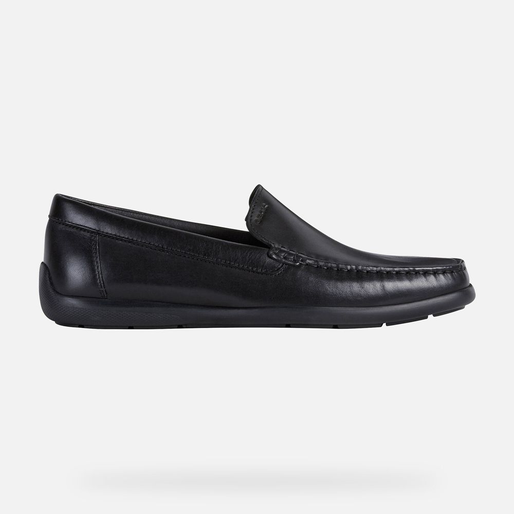 Geox Loafers Black Devan - Geox Mens Shoes - YLONFV258